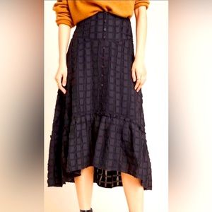 Anthropologie Maeve midi skirt NWT